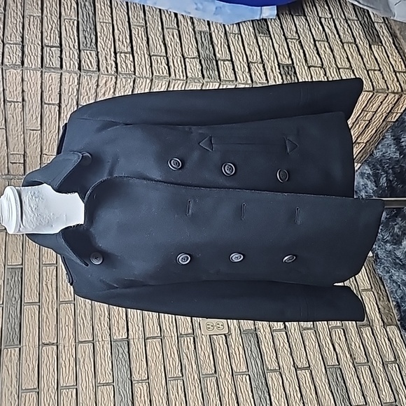 J.CREW Ladies Wool Coat Sz M Excellent condition Black - Picture 1 of 16